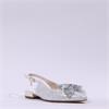 Una Healy Foolish Slingback Bow Tie Pump - Silver Sparkle